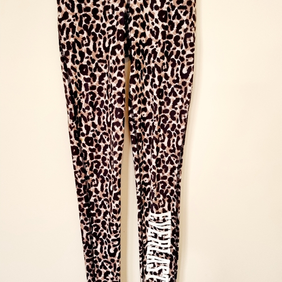 Everlast Leppard Print Size 6 Leggings 